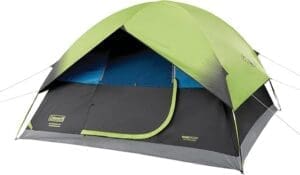 spacious blackout camping shelter