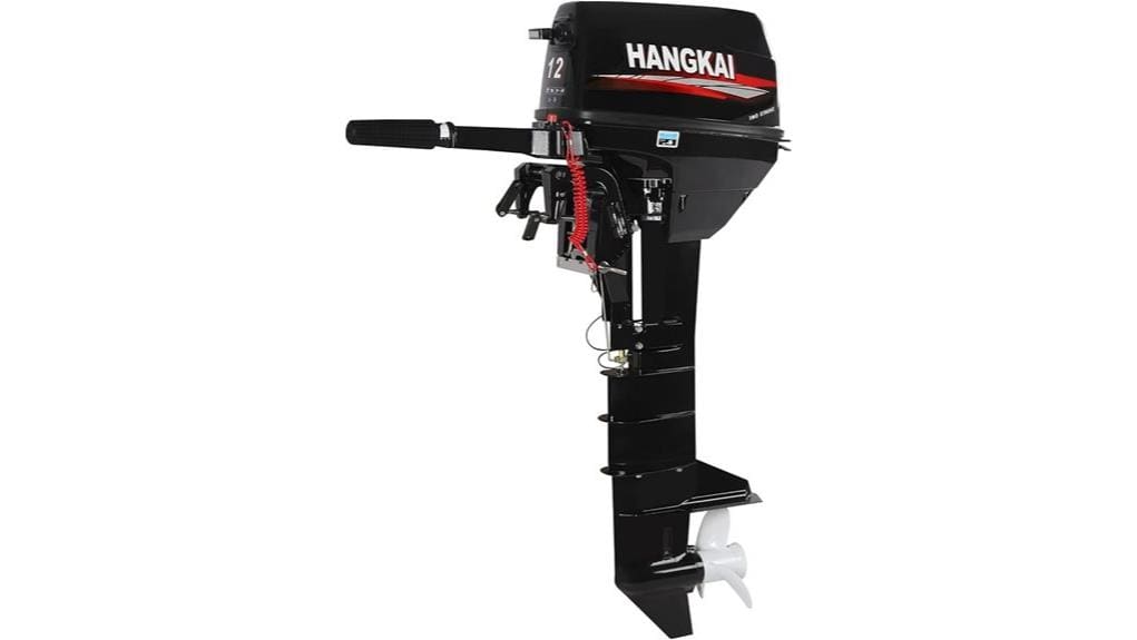 12hp 169cc long shaft outboard