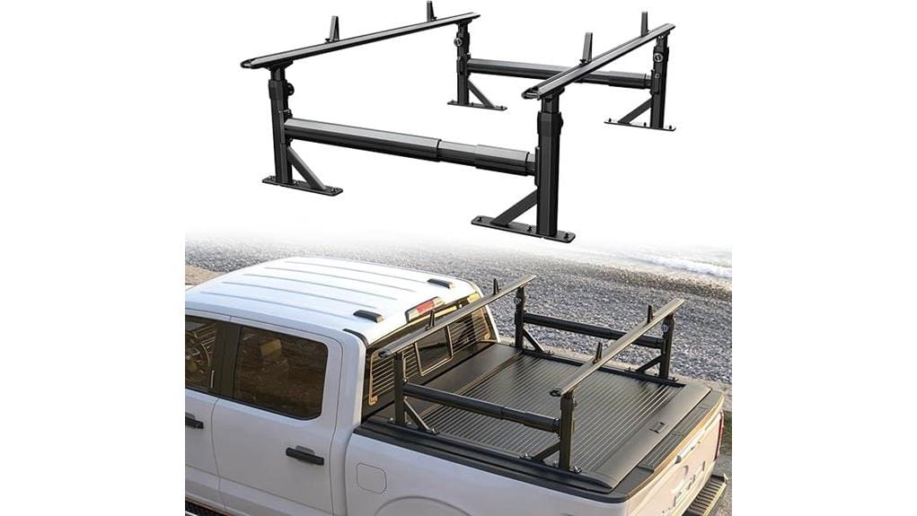 adjustable heavy duty truck rack