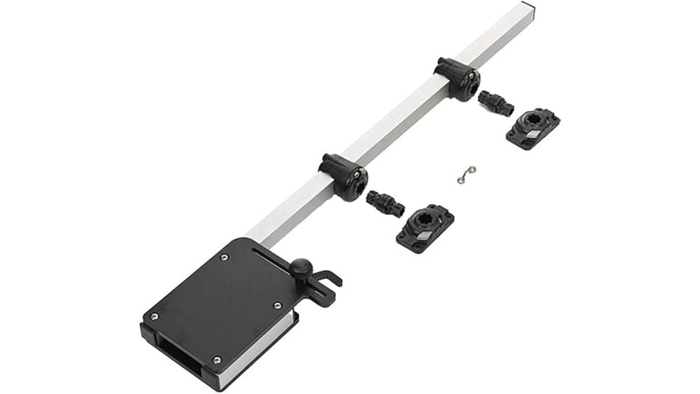 adjustable secure kayak motor mount