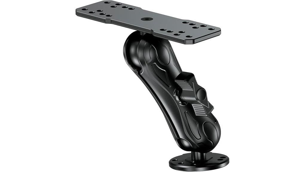 aluminum alloy fishfinder mount