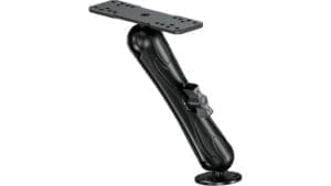 aluminum fish finder mount