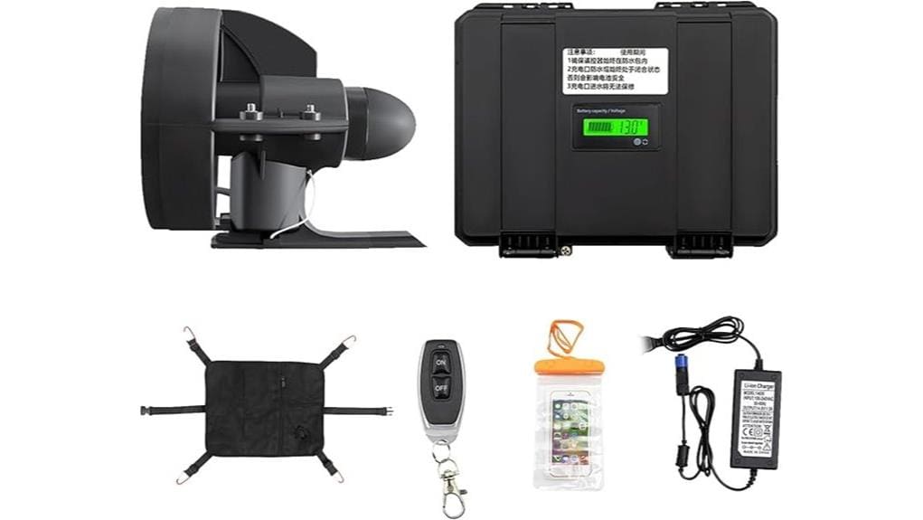 battery powered propeller motor review