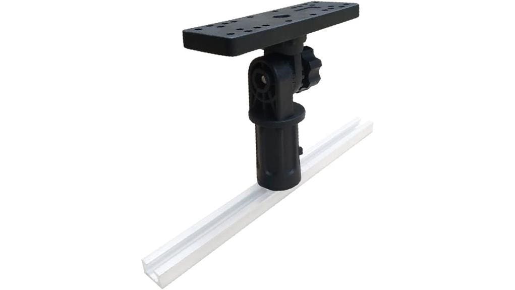 brocraft kayak track mount