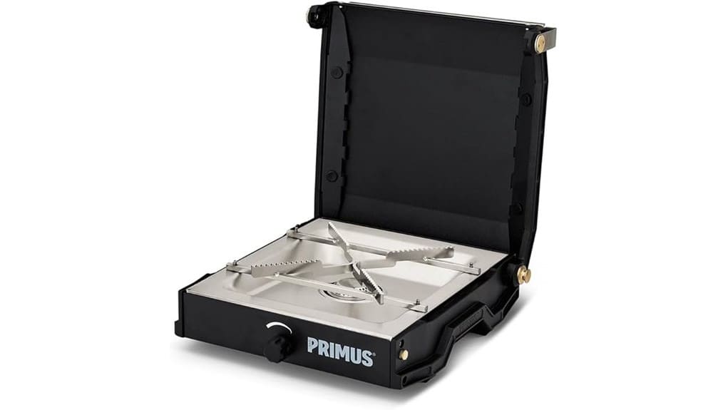 compact portable single burner stove