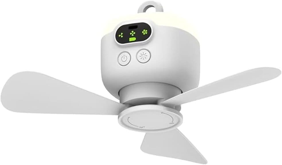 compact rechargeable breeze maker