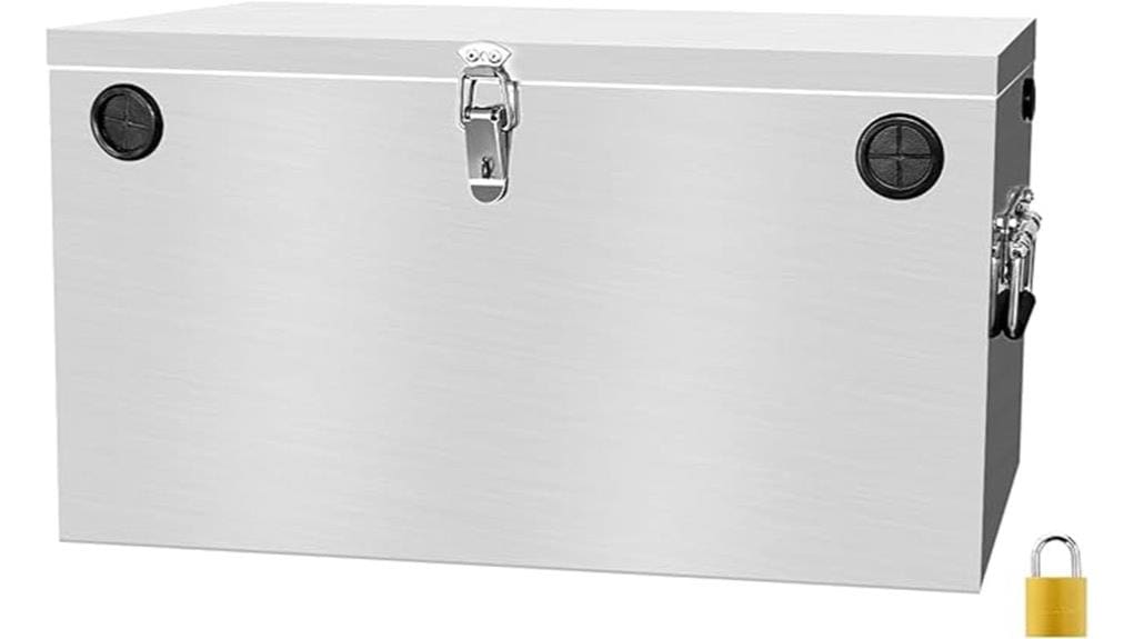 compact rv marine battery box