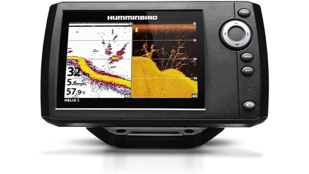 compact sonar gps combo