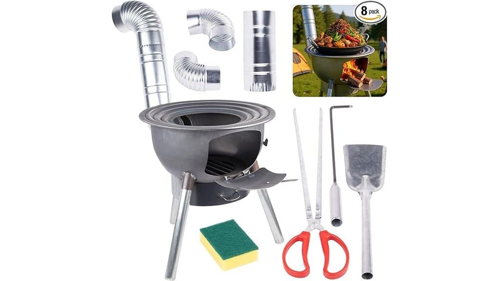 efficient compact cast iron heater