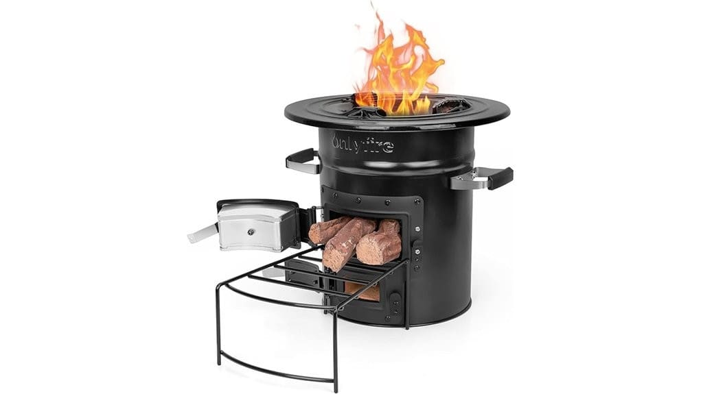 efficient compact outdoor cooking