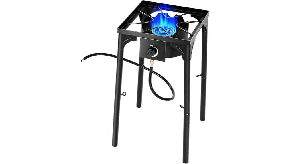 high output single burner outdoor stove