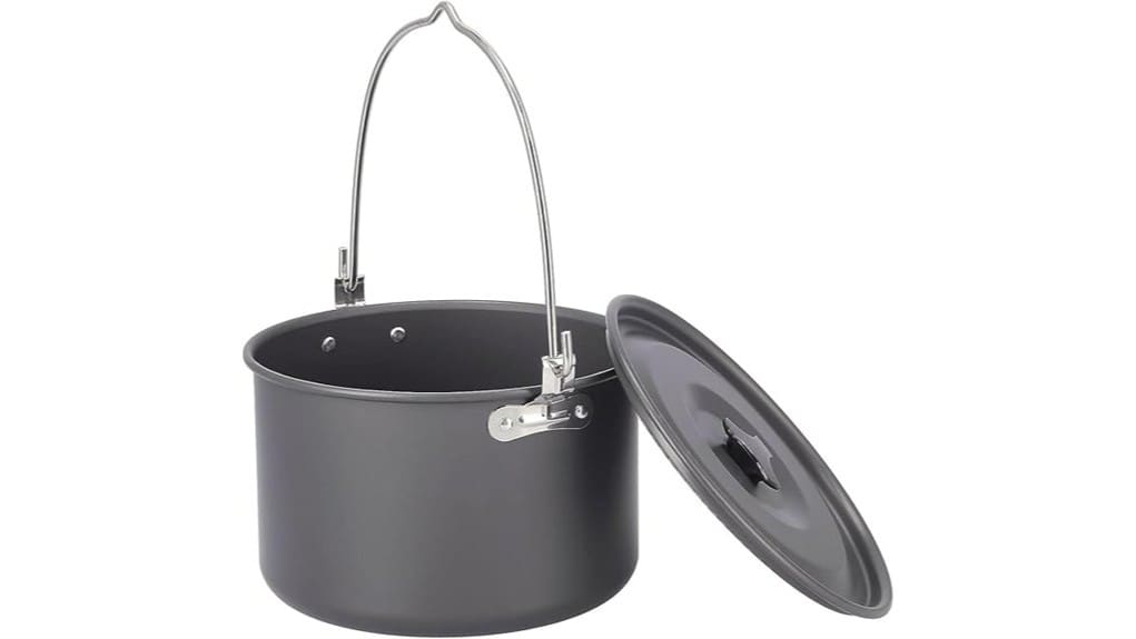 lightweight durable compact cooking set