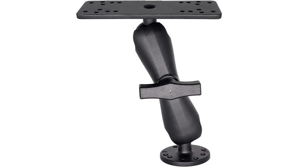 lightweight durable fish finder mount