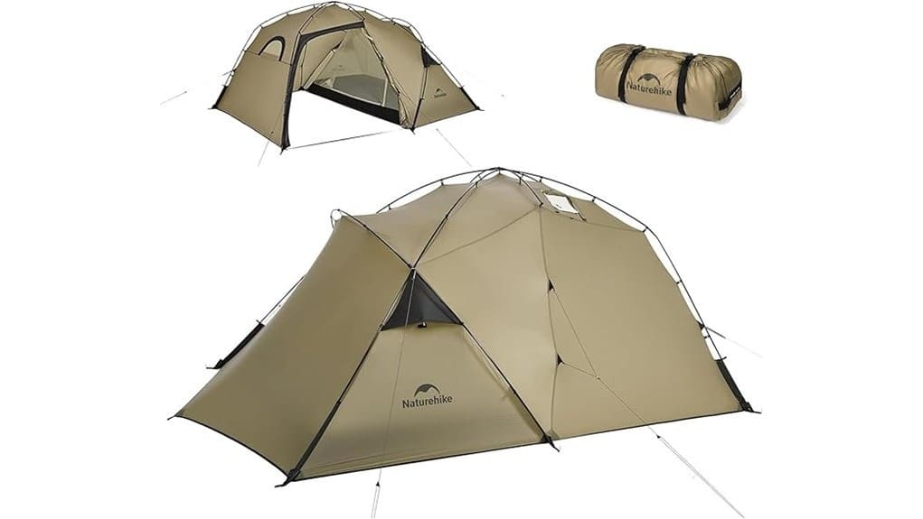 lightweight insulated single person hot tent