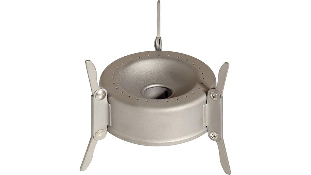 lightweight titanium multi fuel stove