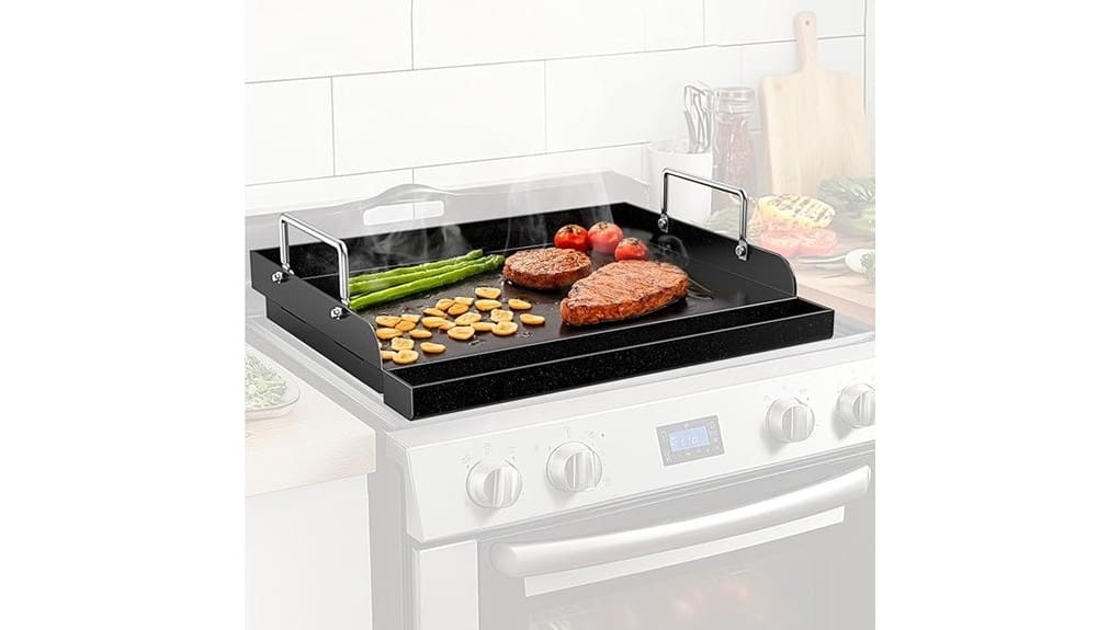 nonstick nanoceramic griddle plate