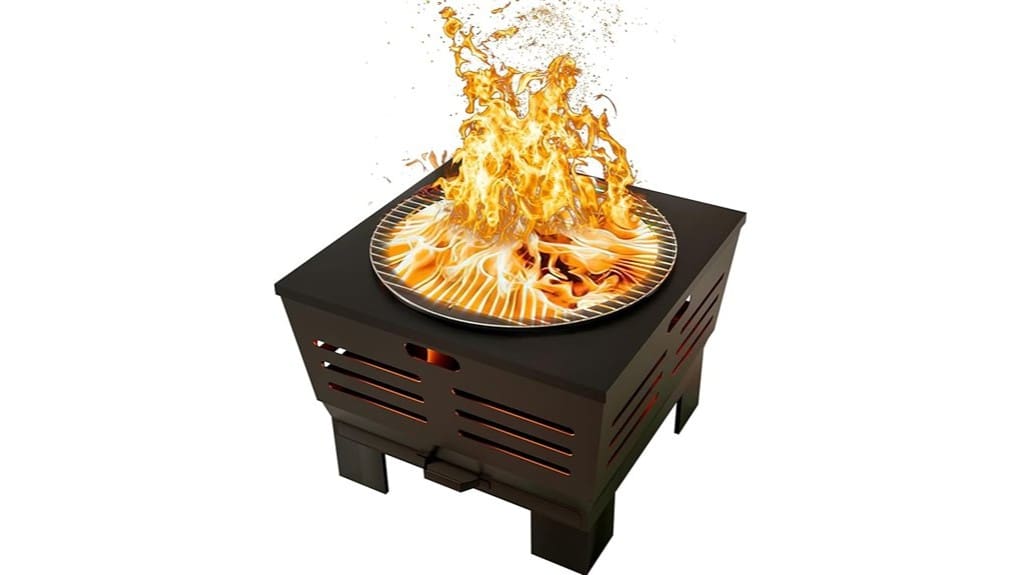 outdoor stylish portable fireplace
