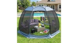 portable 12x12 screened shelter