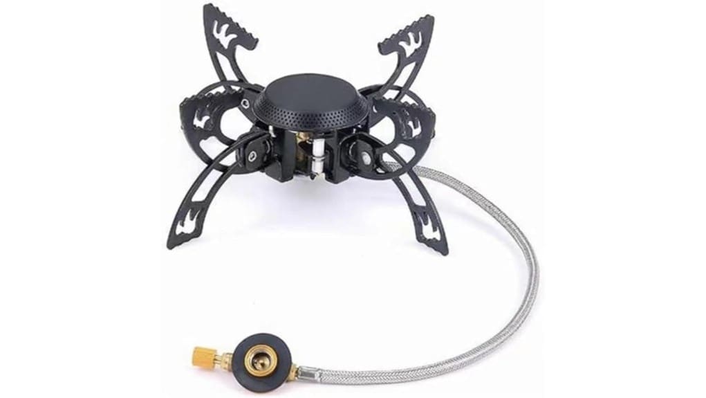 portable foldable windproof gas stove