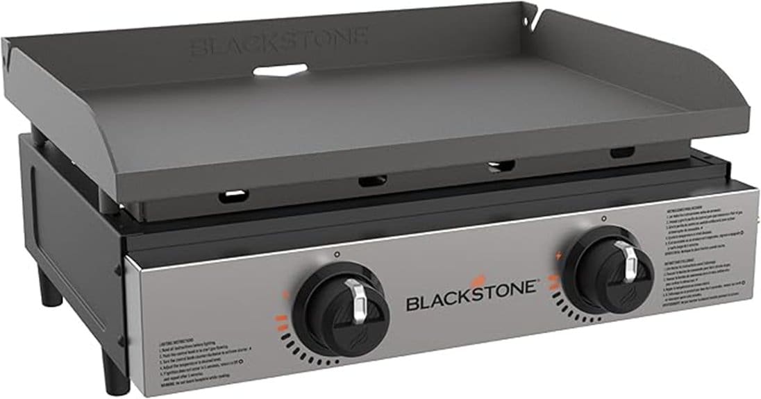 portable heavy duty tabletop griddle
