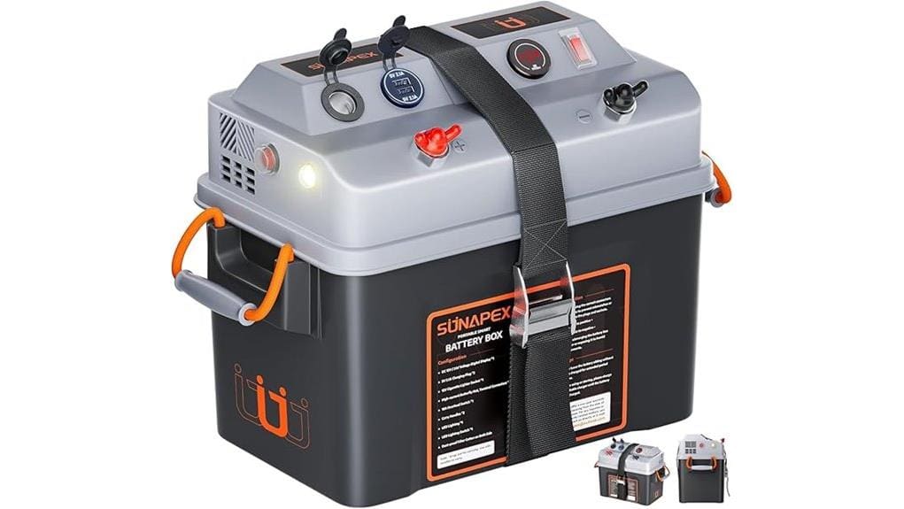 portable solar ready battery enclosure