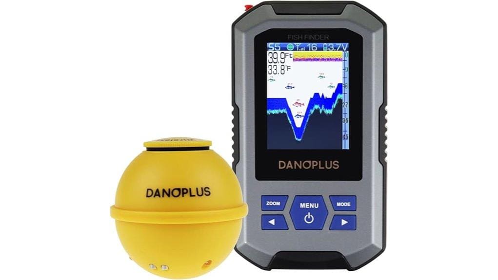 portable wireless hd fishfinder