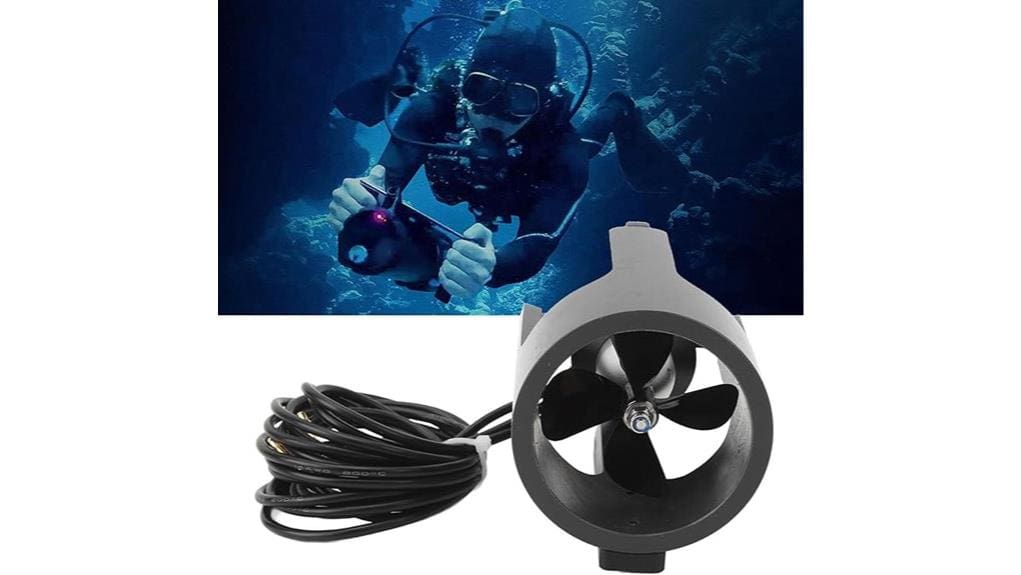 powerful compact underwater thruster