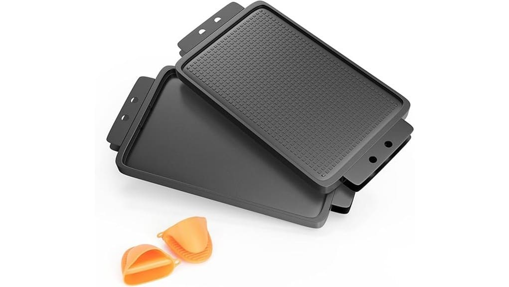 reversible cast iron griddle