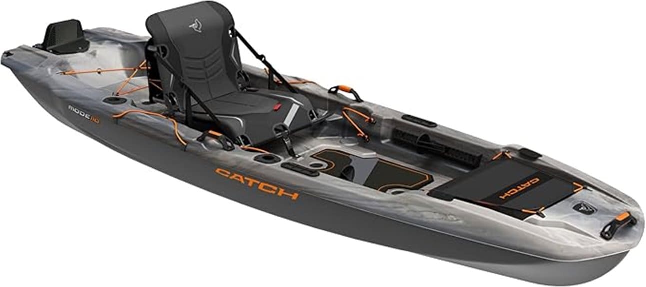 stable recreational fishing kayak