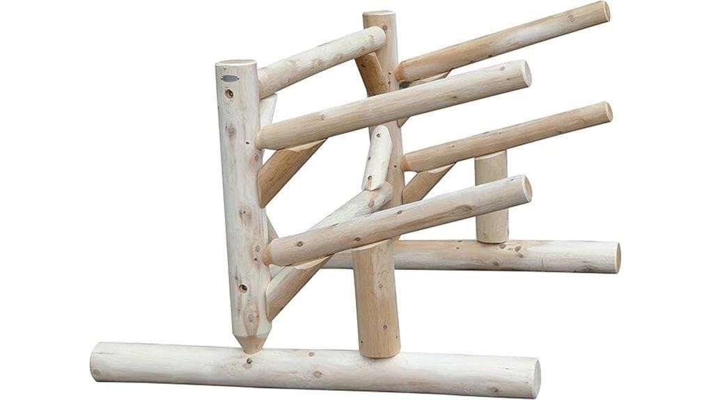 two kayak one sided rack