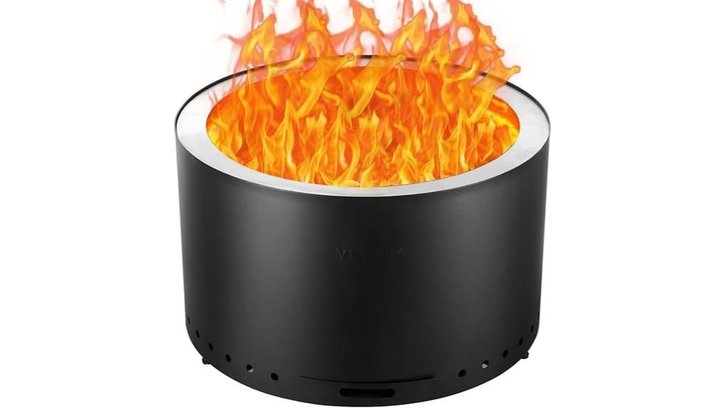 vevor smokeless bonfire stove